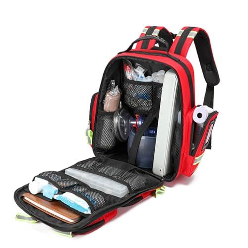 Emergency Trauma Backpack, First Aid Bag with Reflective - Image 5