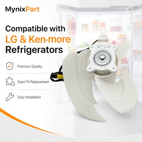EAU63103302 EAU63103301 Refrigerator Evaporator Condenser Fan - Image 6