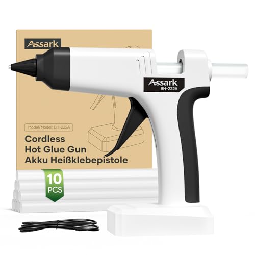 Cordless Hot Glue Gun, 6000mAh 60-Min Battery - Image 2