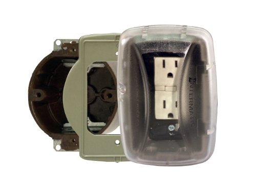 Intermatic WP3103C Plastic Weatherproof in-Use Cover, Clear - Image 2