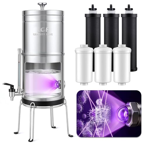 LCF UV-C Gravity Water Filter System, NSF/ANSI 42 Certified - Image 2