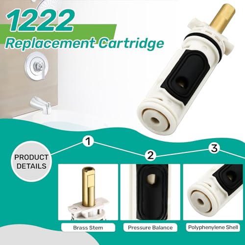 1222 Replacement Cartridge Kit for Moen One Handle Posi - Image 4