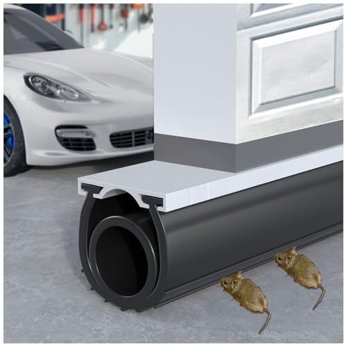 Premium Garage Door Bottom Seal - 16.5ft Weatherproof EPDM - Image 2