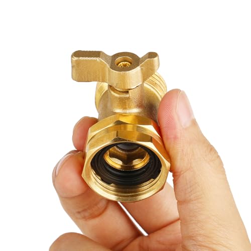 2 Pack Garden Hose Shut Off Valve - Extended Handle - Image 7
