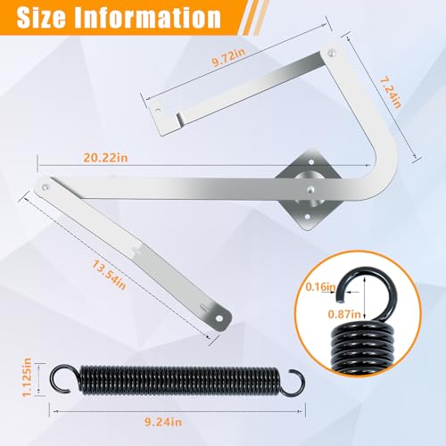55-2 Attic Ladder Hinge Arms Replacement for Werner Mk5, WU2210 - Image 3
