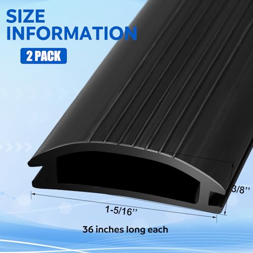 2 Pcs 36 Inch Vinyl Replacement Insert for Adjustable Height - Image 4
