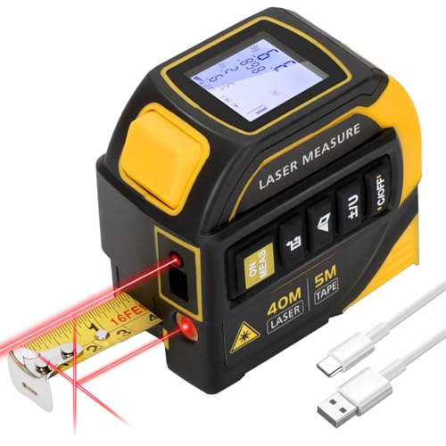 4-in-1 Laser Tape Measure with Crosshairs and Electrical - Image 2