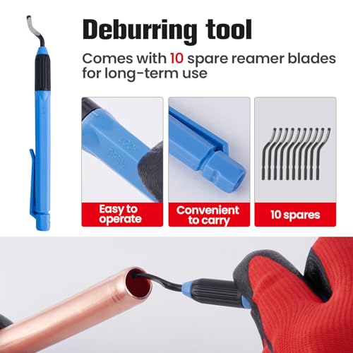 Copper Pipe Cutter Kit for HVAC and Plumbing - Image 5