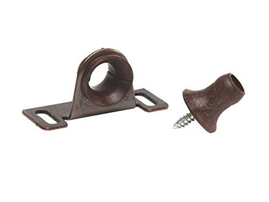 RV Designer H219 - Bulldog Cabinet Catch, Antique Finish - Image 1