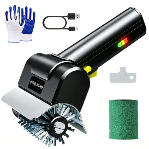 Electric Grill Brush Bristle Free Motorized BBQ Brush for Outdoor - Image 2
