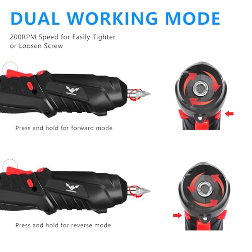 3.6V Cordless Electric Screwdriver Set, Mini Drill Set - Image 5