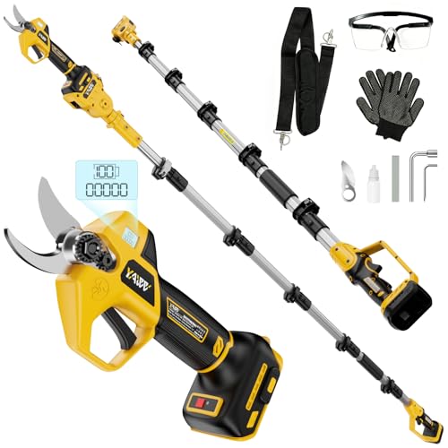 2-In-1 Electric Pruning Shears Set Compatible with Dewalt 20V - Image 2