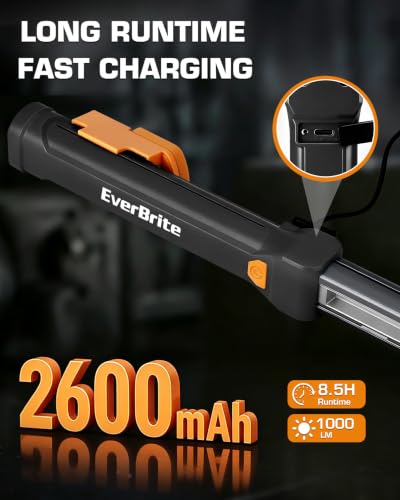 EverBrite 1000LM Work Light, Rechargeable Magnetic Flashlight - Image 8