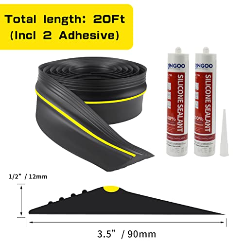Universal Garage Door Bottom Threshold Seal Rubber Strip | Home Repair - Image 3