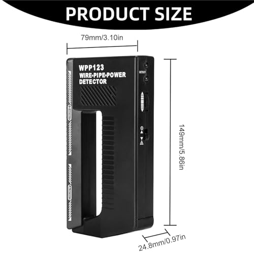 WPP123 High Sensitivity in-Wall Detector, Metal Detector - Image 3
