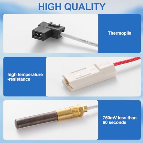 233-47845-05 Gas Thermopile Compatible with Bradford White Water - Image 6