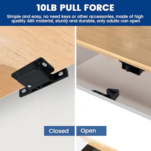 5 Pack RV Drawer Latches and Catches - Image 4