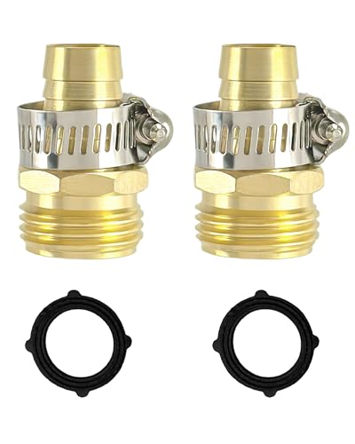 2-Pack Garden Hose Repair Kit for 5/8" Hoses, Heavy-Duty | Home Repair - Image 2