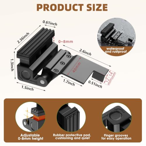 Portable Door Lock, Door Reinforcement Lock - Image 3