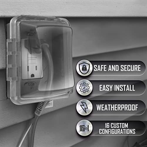 TayMac MM510C Single-Gang Horizontal/Vertical Weatherproof - Image 6