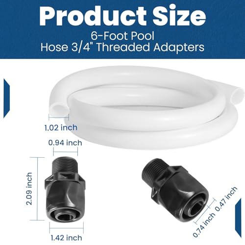 6FT Replacement 353020 Pool Booster Pump Hose Kit for Pentair - Image 3
