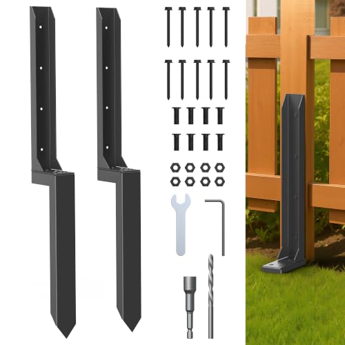 Fence Post Repair Kit, 2.0mm Cold-Rolled Steel Stabilizer - Image 2