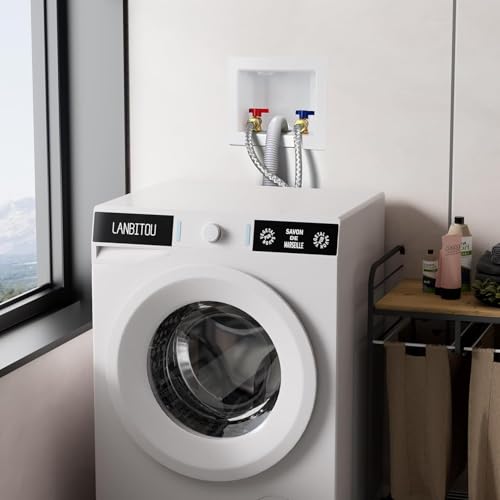 Universal Washing Machine Outlet Box, 1/2-Inch Pex Crimp x - Image 3