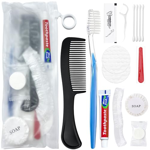 6 Sets Personal Hygiene Kit Bulk, Disposable Toothbrushes - Image 2