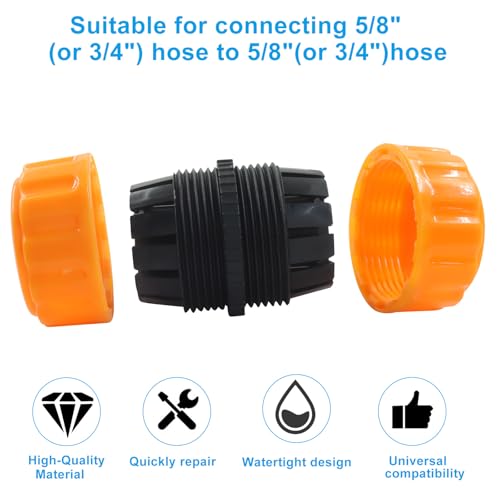 6 Pcs Quick Garden Hose Repair Kit - Image 5