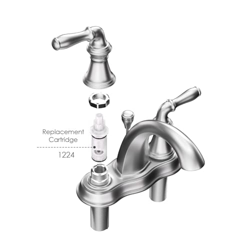 1224 Faucet Cartridge Replacement Compatible with Moen Two - Image 5