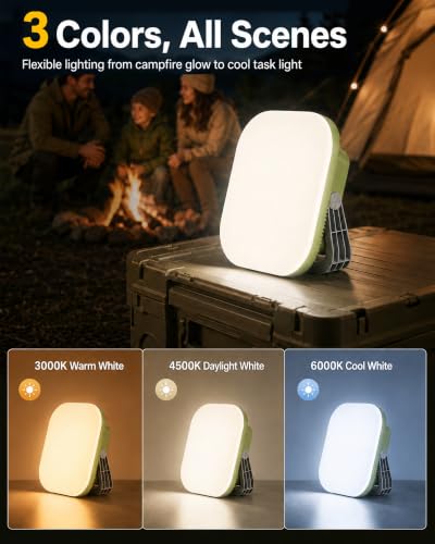 TrekTrip Rechargeable Camping Lanterns, Ultra Bright Solar - Image 4
