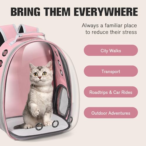 Cat Carrier Backpack, Pet Carrier Backpack Front Pack | Pet Essentials - Image 5