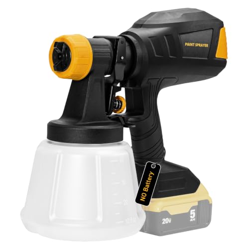 Cordless Paint Sprayer Compatible with DeWalt 20V | Home Repair - Image 2