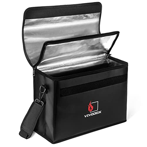 Fireproof Document Bag - Large (17" x 12" x 6") Fireproof - Image 2