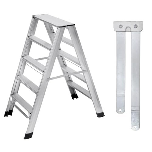 22 Inches Folding Step Ladder Hinge Replacement 2Pcs, Silver - Image 6