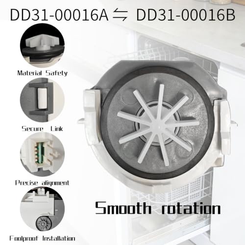 DD31-00016A Drainage Motor Compatible with Samsung Dishwashers - Image 5