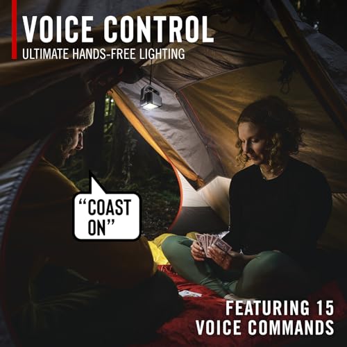 Coast QB2R 2000 Lumens Voice Control Rechargeable Utility Light - Image 3