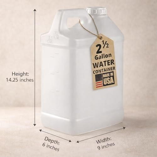 kitchentoolz 2.5 Gallon Water Jug & Used Oil Container - Image 3