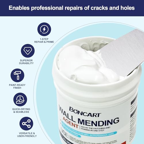 BONCART 8.6Oz Drywall Patch Repair Kit – Professional | Home Repair - Image 3