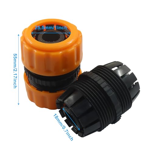 6 Pcs Quick Garden Hose Repair Kit - Image 3