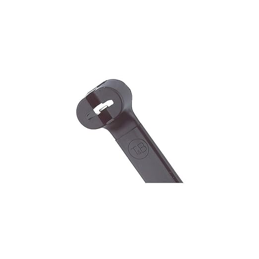 Cable Tie, Standard, 13.4 In., Black, Pk50