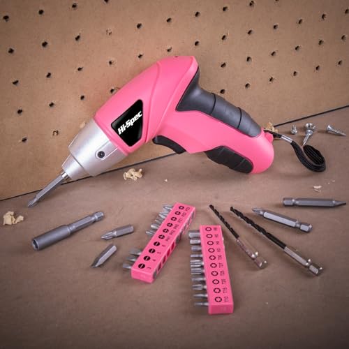 Hi-Spec Small Electric Screwdriver, Mini Drill Set - Image 3