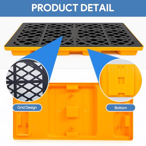 2 Drum Spill Containment Pallet, 2000 Lb Capacity - Image 3
