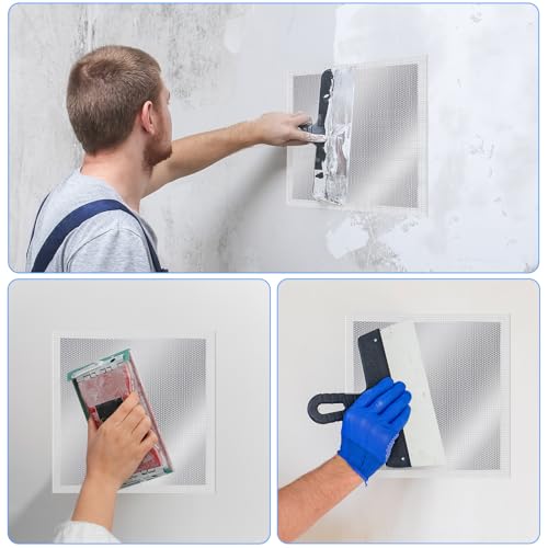 4 Pcs 12 Inch Drywall Repair Kit Self Adhesive Mesh | Home Repair - Image 8