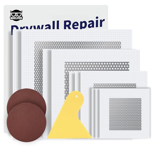 Drywall Repair Patch Kit, Self-Adhesive Aluminum Patches, 13 Pcs - Image 2