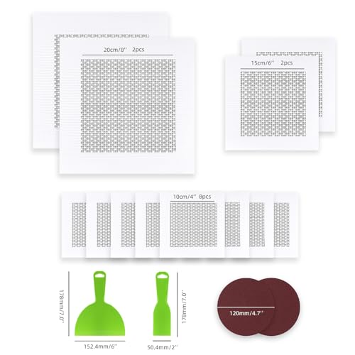 GALAXYFIBER Drywall Repair Kit, 16 Pieces - Image 3