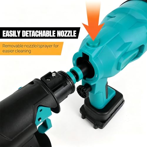 Cordless HVLP Electric Paint Sprayer for Makta 18V Battery - Image 7