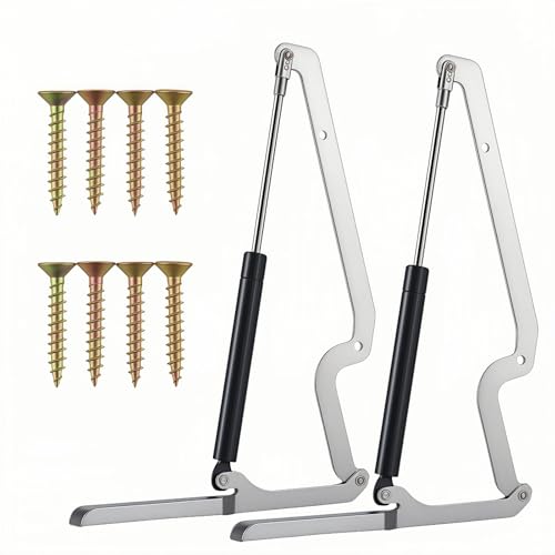 2 Sets Deck Box Hydraulic Hinge Compatible with Most Keter - Image 2