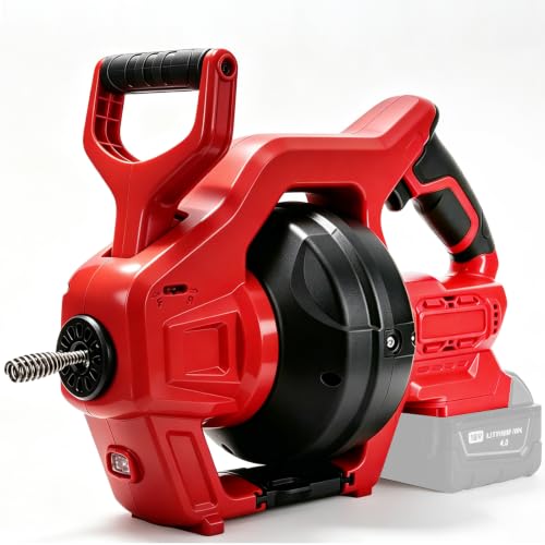 Cordless Drain Snake Compatible with Mil-waukee 18V - Image 2