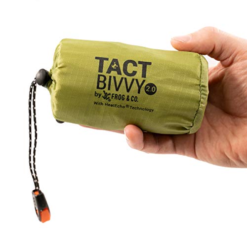 Survival Frog Tact Bivvy 2.0 Emergency Sleeping Bag with Stuff - Image 3